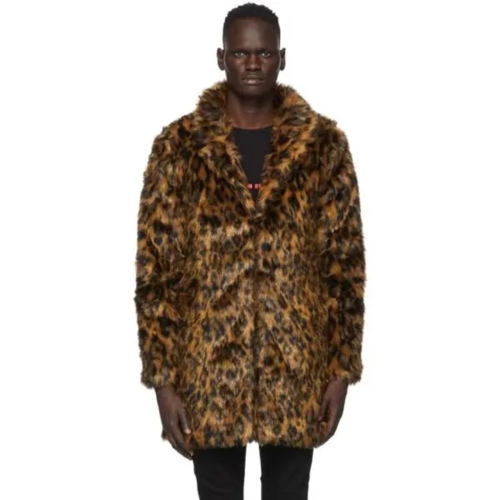 COPY - STOLEN GIRLFRIENDS CLUB | Viper Room Leopard Coat | Size M (runs small)